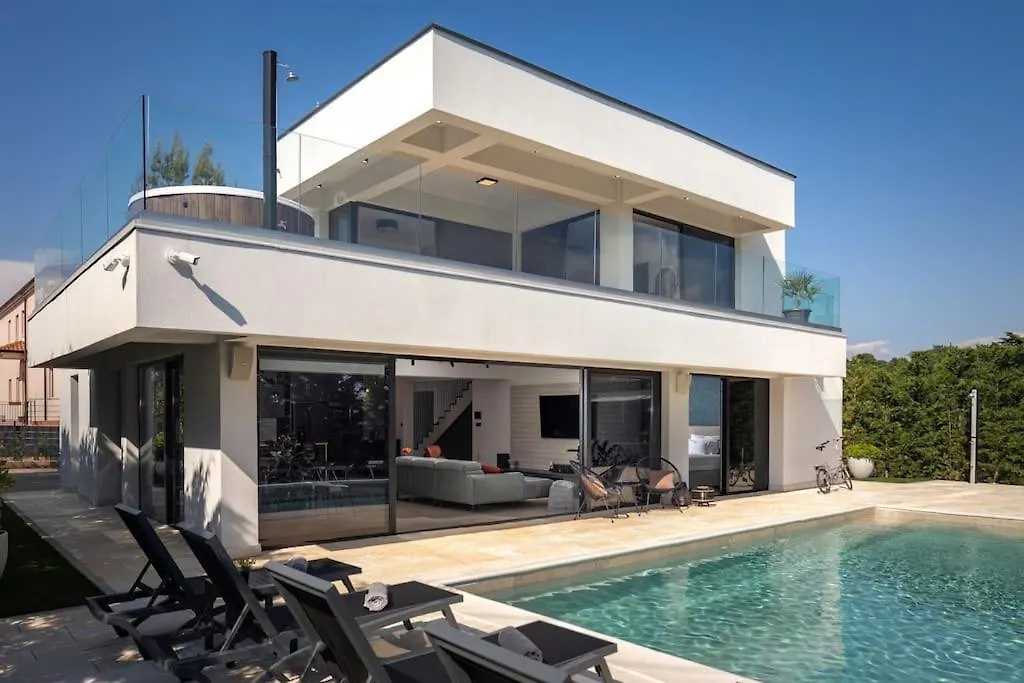 Villa Zorina Heated Pool 45 M2, Jacuzzi & Sauna Sveti Ivan  Hırvatistan